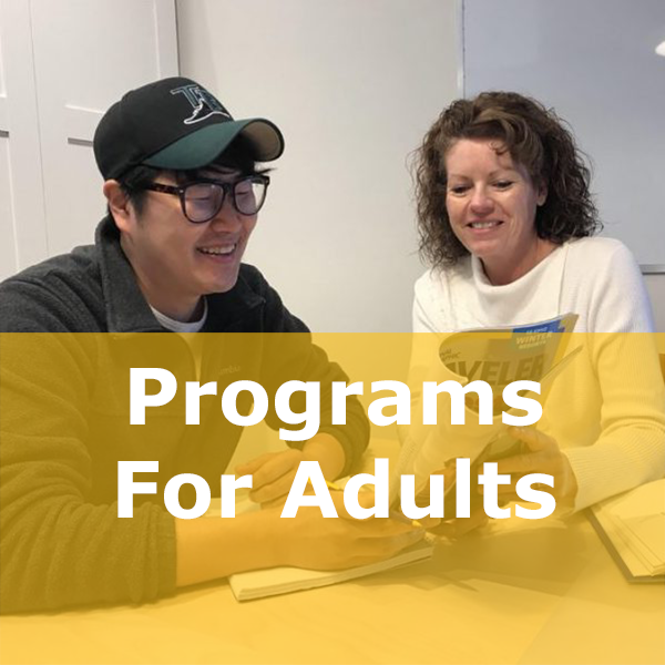 programs for adults button