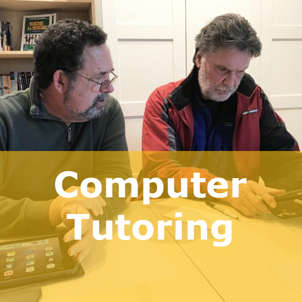 computer tutoring button